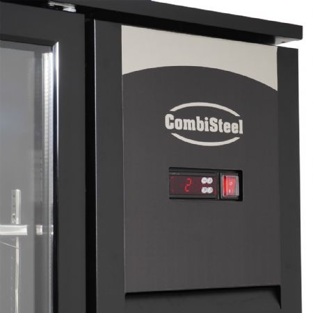 Arrière Bar 2 portes vitrées 305 L positif - Combisteel - 7503.0005