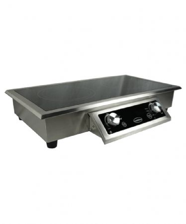 Matériel de restauration encastrable induction 2 zones 712x382x115 mm - Combisteel - 7505.0020