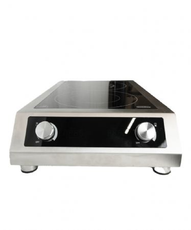 Plaque  induction 2 zones de chauffe de table - 7kW