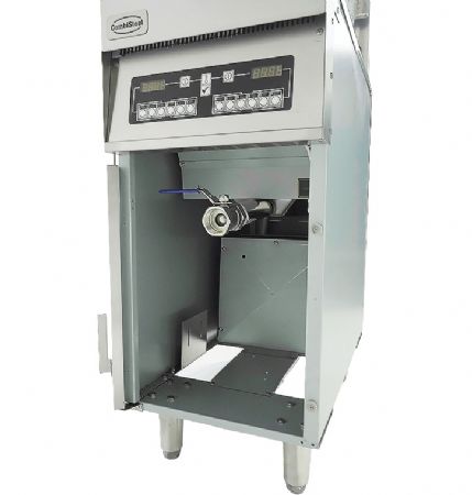 Friteuse professionnelle sur coffre triphasé 2 paniers - Combisteel - 7509.0005