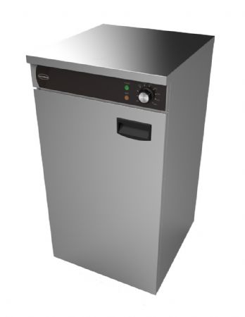 Chauffe-assiettes 1 porte pleine positive 45 à 60 assiettes Ø 32 cm - Combisteel - 7518.0005