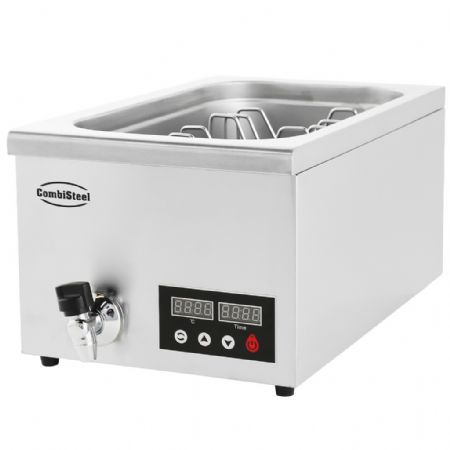 Machine sous vide 24 L 1/1GN avec vanne de vidange 580x360x296 mm - Combisteel - 7518.0110