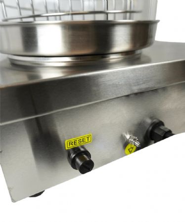 Machine à hot-dog avec 2 grilles chauffantes 0.5 kW Monophasé - Combisteel - 7518.0125