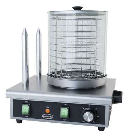 Machine à hot-dog avec 2 grilles chauffantes 0.5 kW Monophasé - Combisteel - 7518.0125