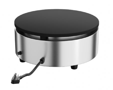 Crepiere electrique 1 plaque forme ronde - puissance 3kW