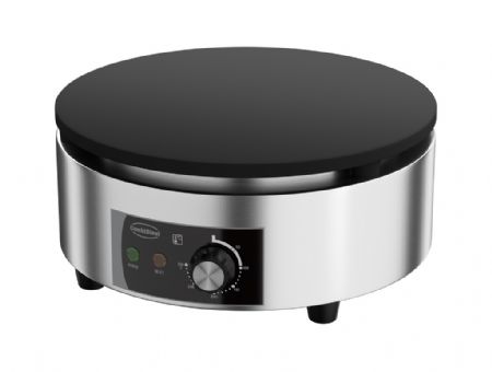 Crepiere electrique 1 plaque forme ronde - puissance 3kW