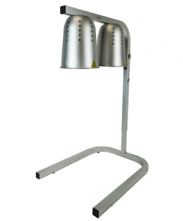 Lampe chauffante 2 lampes avec hauteur réglable - Combisteel - 7518.0175