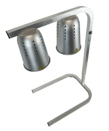 Lampe chauffante 2 lampes avec hauteur réglable - Combisteel - 7518.0175