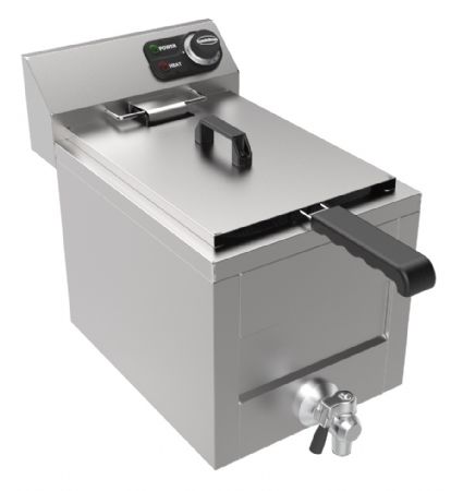 Friteuse à poser petite capacité 8 litres Monophasé - Combisteel - 7518.0200