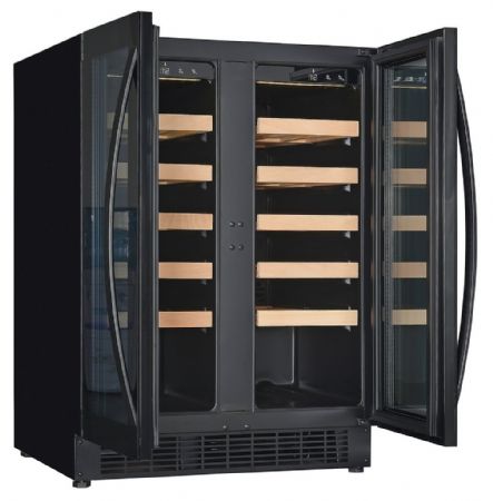 Cave à vins 2 portes vitrées 100 L positive - Combisteel - 7525.0030