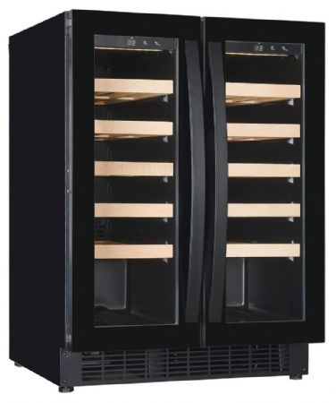 Cave à vins 2 portes vitrées 100 L positive - Combisteel - 7525.0030