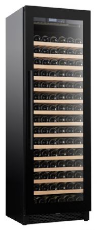 Cave  vin 325l 1 zone 1 porte rversible R600A 122 bouteilles