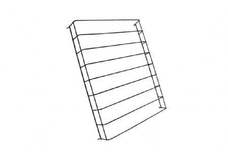 Separateur de bouteilles noir gauche/droit pour 7526.0105-0110-0115