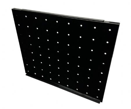 Grille perfore gauche/droite noire pour 7526.0110-115