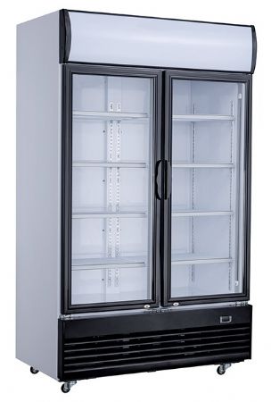 Armoire à boissons 2 portes vitrées 800 L positive - Combisteel - 7527.0100