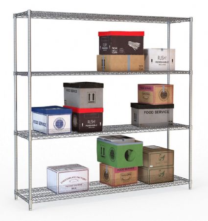 Rayonnage 1800x450x1800 mm - Combisteel - 7530.0020