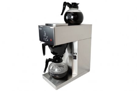 Percolateur avec 2 cafetières de 1,8 L monophasé 2,02 kW - Combisteel - 7535.0010