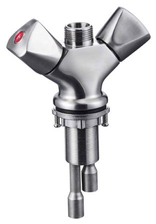 Pré-douche de rinçage en acier inoxydable 304 avec connexion 1 trou - Combisteel - 7536.0005