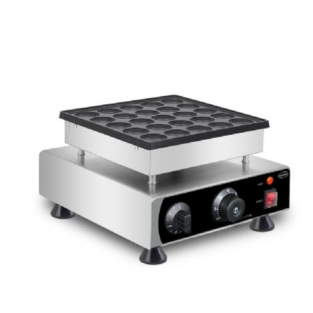 Crêpière professionnelle 25 mini-crêpes Ø 4,5 cm acier inoxydable Monophasé - Combisteel - 7540.0005