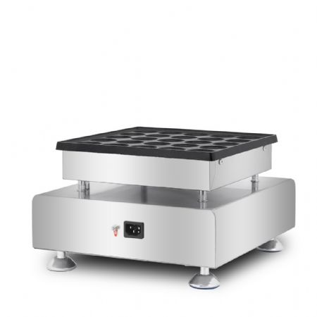 Crêpière professionnelle 25 mini-crêpes Ø 4,5 cm acier inoxydable Monophasé - Combisteel - 7540.0005