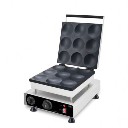 Crêpière professionnelle 9 crêpes américaines Ø 7,5 cm acier inoxydable Monophasé - Combisteel - 7540.0035 Crêpière professionnelle 9 crêpes américaines Ø 7,5 cm acier inoxydable Monophasé - Combisteel - 7540.0035