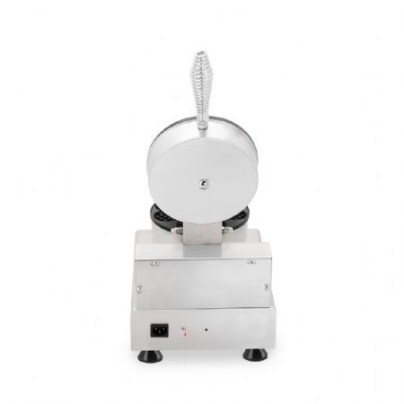 Gaufrier professionnel Monophasé acier inoxydable 4 gaufres cœur 87x80x14 mm - Combisteel - 7540.0050