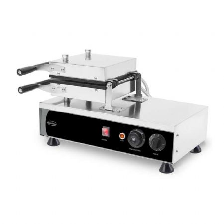 Gaufrier professionnel Monophasé acier inoxydable rotatif 2 gaufres de Bruxelles 167x102x28 mm - Combisteel - 7540.0070 Gaufrier professionnel Monophasé acier inoxydable rotatif 2 gaufres de Bruxelles 167x102x28 mm - Combisteel - 7540.0070