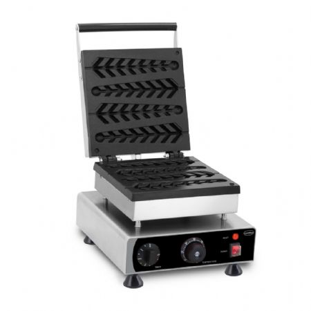 Gaufrier electrique pour gauffres forme de pin - 4 pices