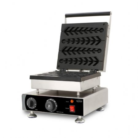 Gaufrier professionnel Monophasé acier inoxydable 4 gaufres sucette pin 223x52x40 mm - Combisteel - 7540.0090 Gaufrier professionnel Monophasé acier inoxydable 4 gaufres sucette pin 223x52x40 mm - Combisteel - 7540.0090