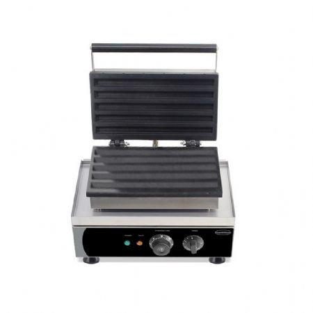 Gaufrier professionnel Monophasé acier inoxydable 5 gaufres churros 297x22x20 mm - Combisteel - 7540.0095