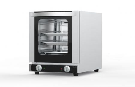 Four à convection professionnel Monophasé 35 L 4 niveaux commandes bouton rotatif - Combisteel - 7543.0005
