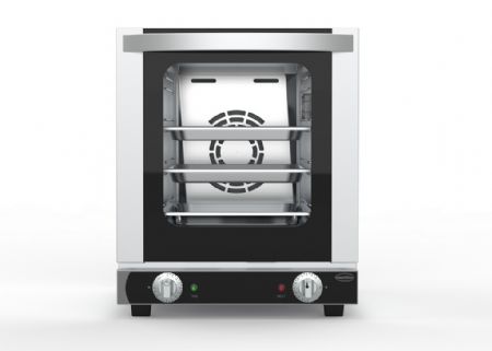 Four à convection professionnel Monophasé 35 L 4 niveaux commandes bouton rotatif - Combisteel - 7543.0005