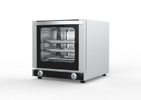 Four à convection professionnel Monophasé 45 L 4 niveaux commandes bouton rotatif - Combisteel - 7543.0010