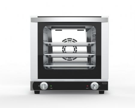 Four à convection professionnel Monophasé 45 L 4 niveaux commandes bouton rotatif - Combisteel - 7543.0010