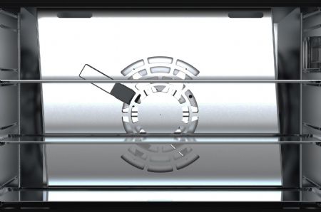 Four  convection professionnel avec humidificateur et 4 plaques GN 575x600x502 mm