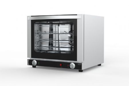 Four à convection professionnel Monophasé 55 L 4 niveaux commandes bouton rotatif - Combisteel - 7543.0015