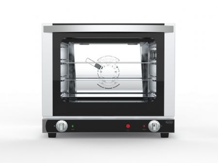Four à convection professionnel Monophasé 55 L 4 niveaux commandes bouton rotatif - Combisteel - 7543.0015