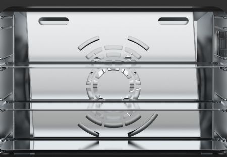 Four  convection professionnel monophas 4 niveaux GN 430x325 - 575x600x502 mm