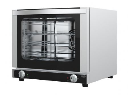 Four à convection professionnel Monophasé 55 L 4 niveaux commandes bouton rotatif - Combisteel - 7543.0017