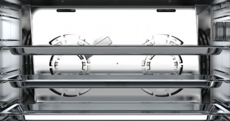 Four  convection pro avec humidificateur et 4 GN 1/1  poser