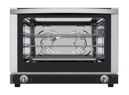 Four à convection professionnel Monophasé 65 L 4 niveaux commandes bouton rotatif - Combisteel - 7543.0020