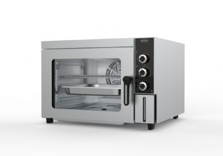 Four à convection professionnel Monophasé 30 L 4 niveaux commandes bouton rotatif - Combisteel - 7543.0040