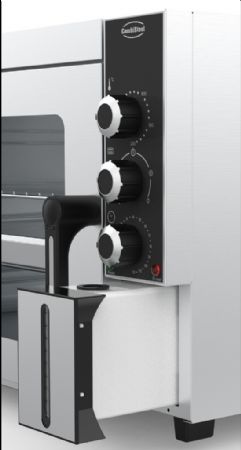 Four à convection professionnel Monophasé 30 L 4 niveaux commandes bouton rotatif - Combisteel - 7543.0040