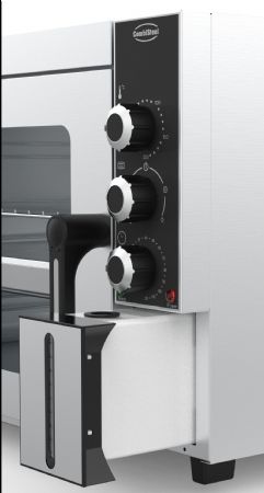 Four  convection professionnel monophas capacit 4x GN 1/2  poser - 433x592x630 mm