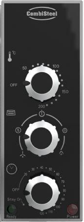 Four  convection professionnel monophas capacit 4x GN 1/2  poser - 433x592x630 mm