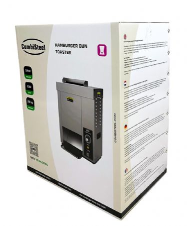 Toaster compact pour pains à hamburger et toasts 2 kW Monophasé - Combisteel - 7544.0005