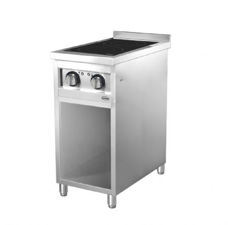Cuisinire  induction sur meuble ouvert 2 zones de chauffe Entry line 700 - 7kW