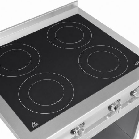 Fourneau profondeur 700 Triphasé 4 feux 14 kW - Combisteel - 7545.0010