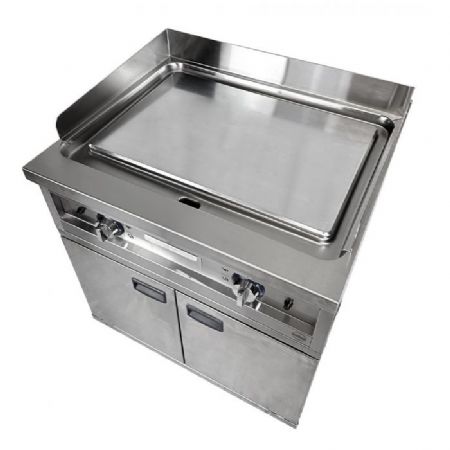 Plaque Grill lectrique sur coffre 700mm