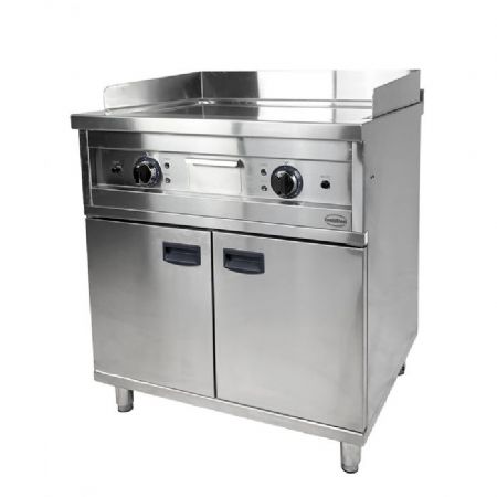 Plaque Grill lectrique sur coffre 700mm